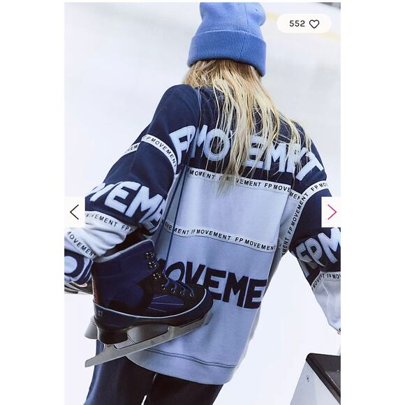 Free People All Star Logo Set Large Sweatshirt and Pants NEW - Picture 2 of 6